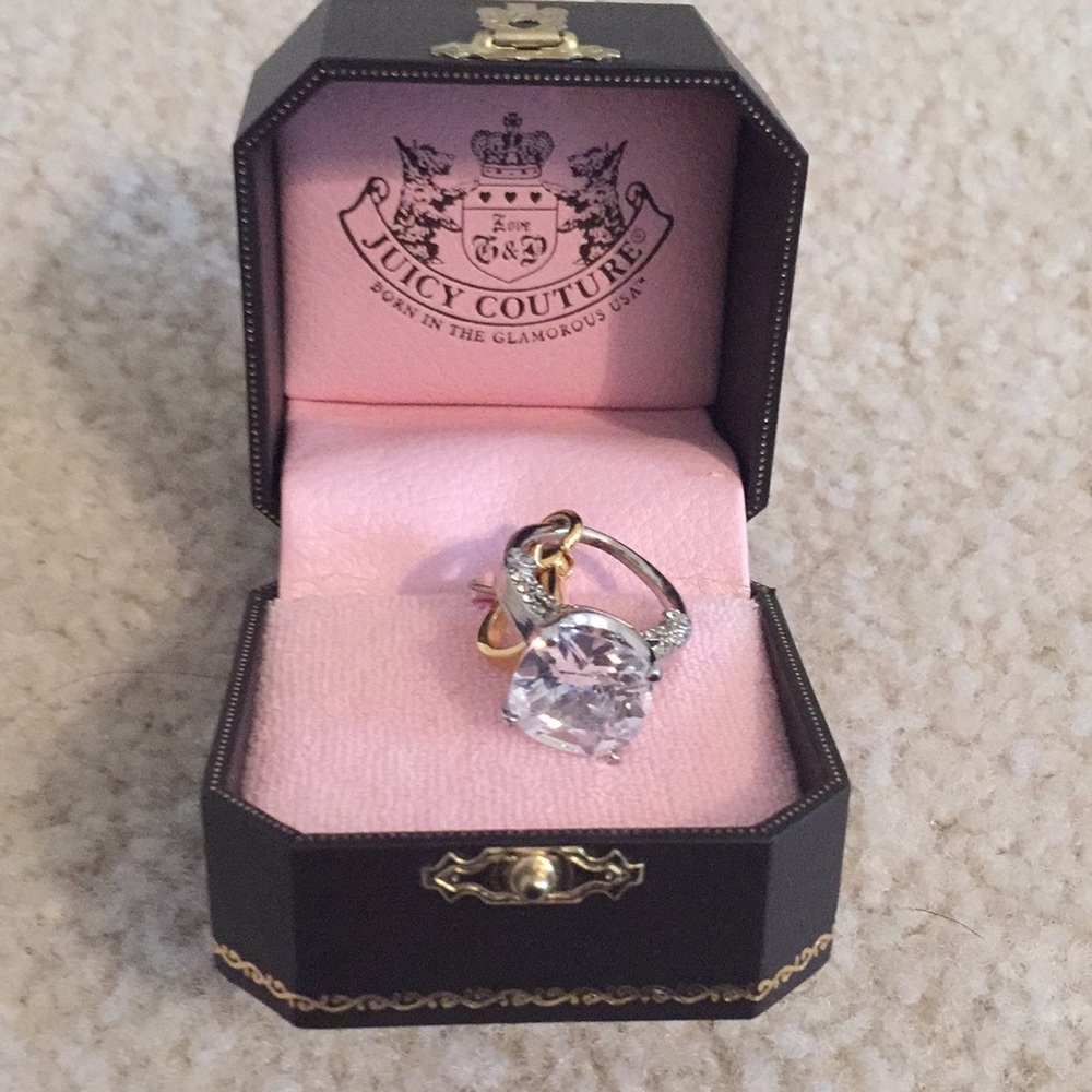 Juicy Couture engagement ring charm
